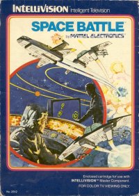 Space Battle Intellivision US box art